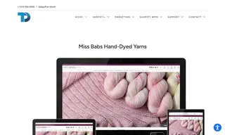 Preview of the Miss Babs Hand-Dyed Yarns Case Study