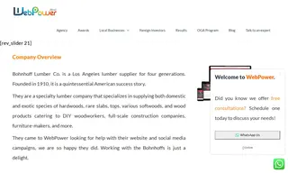 Preview of the Bohnhoff Lumber Co Case Study