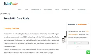 Preview of the French Girl Case Study