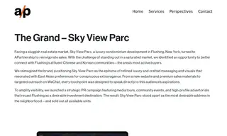 Preview of the Sky View Parc Case Study