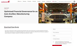 Preview of the Auto Ancillary Manufacturing Company Case Study