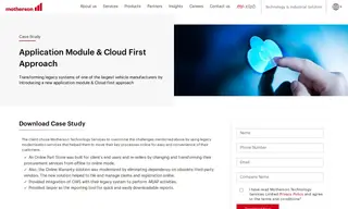 Preview of the One of the Largest Vehicle Manufacturers Case Study