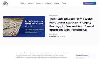 Preview of the Global Fleet Intelligence Company Case Study