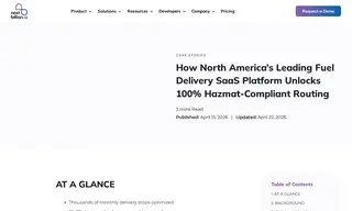 Preview of the North America’s Leading Fuel Delivery SaaS Platform Case Study