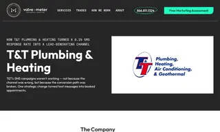 Preview of the T&T Plumbing & Heating, Inc Case Study