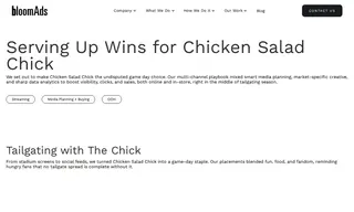 Preview of the Chicken Salad Chick Case Study