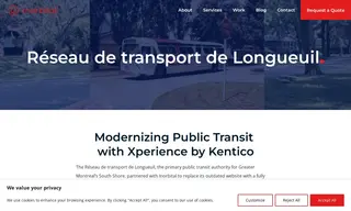 Preview of the Réseau De Transport De Longueuil Case Study