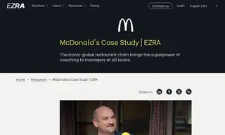 Preview of the McDonald's Case Study