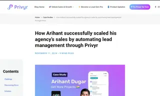 Preview of the Get More Projects Case Study