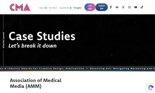 Preview of the Association of Medical Media (amm) Case Study