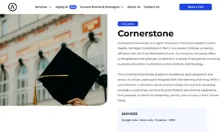 Preview of the Cornerstone University Case Study