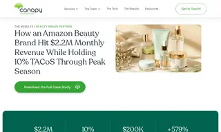 Preview of the Amazon Beauty Brand Case Study