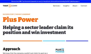 Preview of the Plus Power Case Study