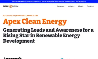 Preview of the Apex Clean Energy Case Study
