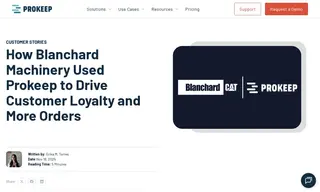 Preview of the Blanchard Machinery Case Study
