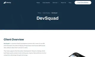 Preview of the DevSquad Case Study