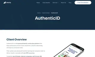 Preview of the AuthenticID Case Study