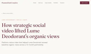 Preview of the Lume Deodorant Case Study