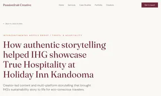 Preview of the InterContinental Hotels Group Case Study