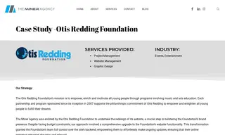 Preview of the Otis Redding Foundation Case Study