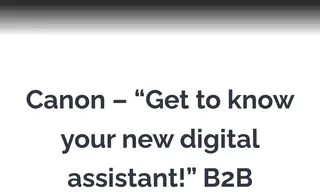 Preview of the Canon Case Study