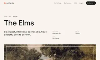 Preview of the The Elms Case Study