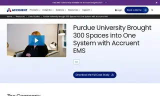 Preview of the Purdue University Case Study