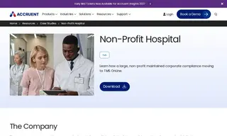 Preview of the Largest Private, Not-for-profit Hospital in Arkansas Case Study