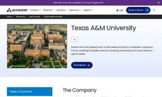 Preview of the Texas A&M University Case Study