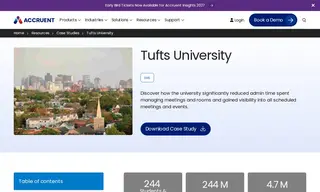 Preview of the Tufts University Case Study