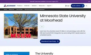 Preview of the Minnesota State University at Moorhead Case Study