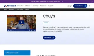 Preview of the Chuy’s Case Study