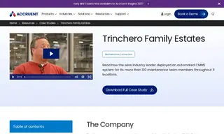 Preview of the Trinchero Family Estates Case Study