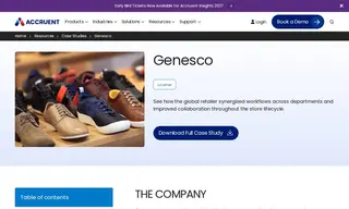 Preview of the Genesco Case Study