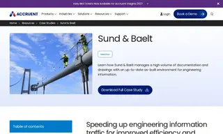 Preview of the Sund & Bælt Case Study
