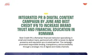 Preview of the Best Credit IFN Case Study