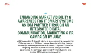 Preview of the IT Smart Systems Case Study