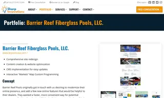 Preview of the Barrier Reef Fiberglass Pools, LLC Case Study