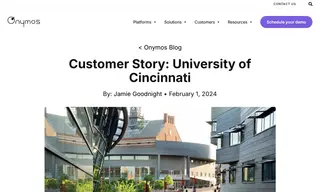 Preview of the University of Cincinnati Case Study