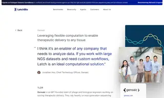 Preview of the Gensaic Case Study