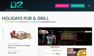 Preview of the Holidays Pub & Grill Case Study