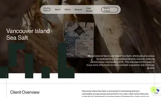 Preview of the Vancouver Island Sea Salt Case Study