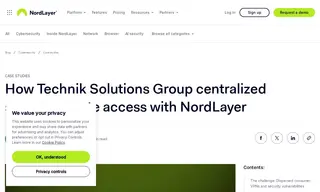 Preview of the Technik Solutions Group Case Study