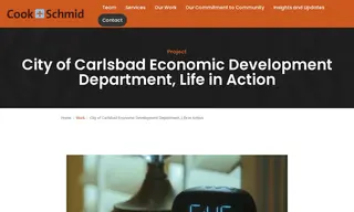 Preview of the City of Carlsbad Economic Development Department Case Study