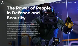 Preview of the Canadian Association of Defence and Security Industries Case Study