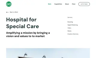 Preview of the Hospital for Special Care Case Study