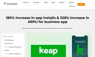 Preview of the Keap Case Study