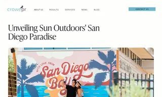 Preview of the Sun Outdoors Case Study