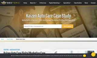 Preview of the Kaizen Auto Care Case Study