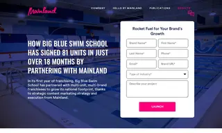 Preview of the Big Blue Swim School Case Study